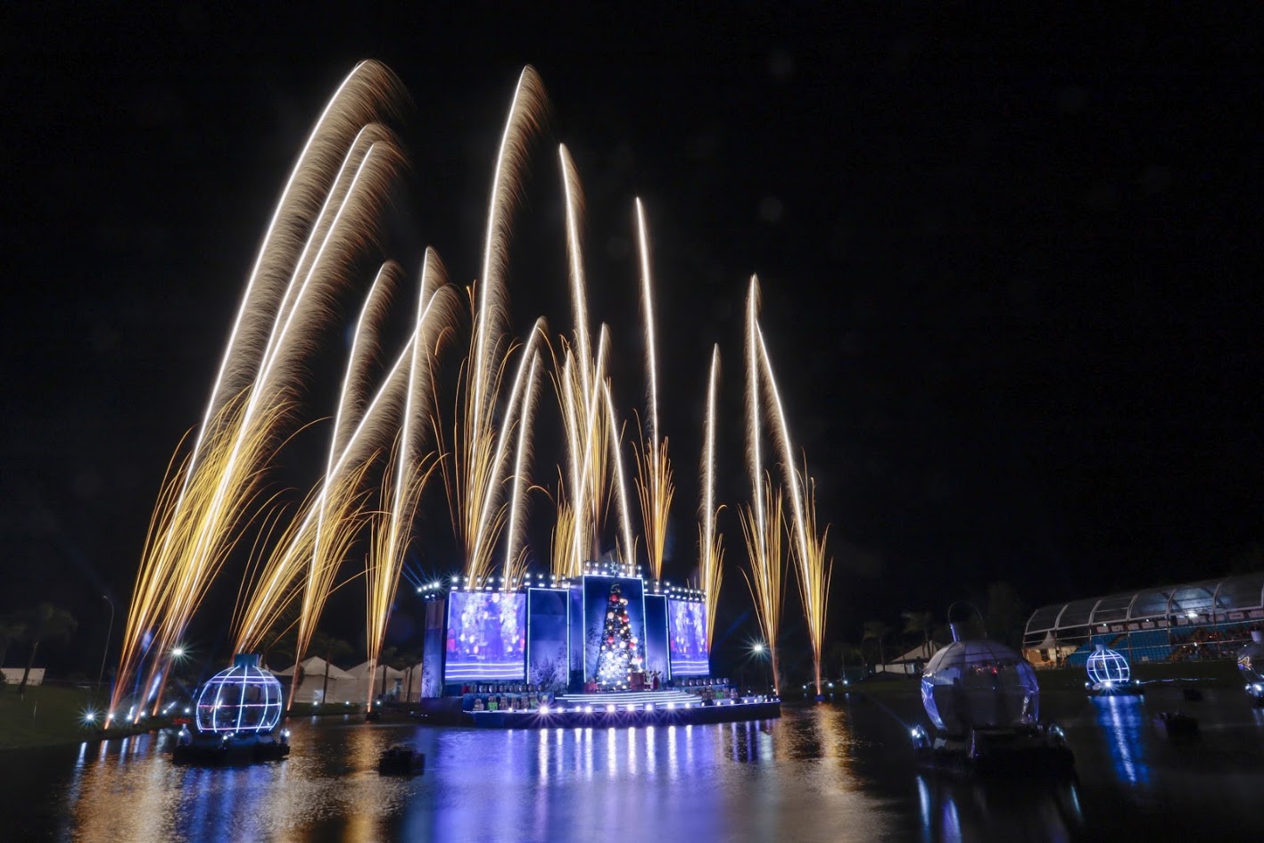 Palco Flutuante — Lighting design
